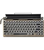 Amazon.co.jp: HKW タイプライター風メカニカルキーボード 青軸 JIS
